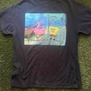 Nickelodeon Black Tee with Vibrant Characters